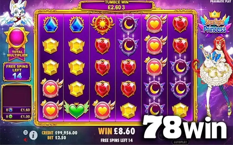 Starlight Princess là game phù hợp với người mới vì vừa dễ đọc nhịp